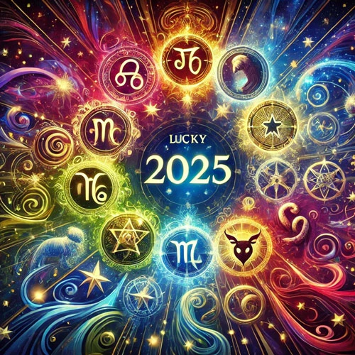 Lucky Zodiac Signs in 2025