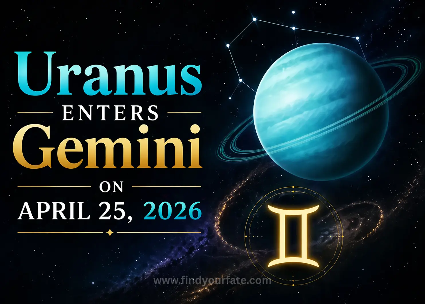 Thumbnail Image for Uranus Re-Enters Gemini - A Seven-Year Cosmic Shift