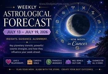 Thumbnail Image for Ramalan Astrologi Mingguan (13 Julai – 19 Julai 2026)